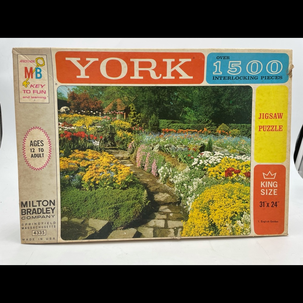 Vintage York jigsaw puzzle